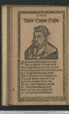 LXXV. Niels Suens Sohn