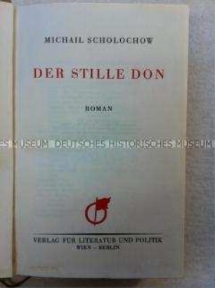 Der Stille Don von Michail Scholochow