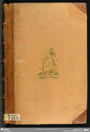 Delle Precedenze de Prencipi - Mscr.Dresd.F.88.a