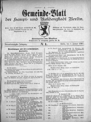 1903,1: No. 1, 4. Januar 1903