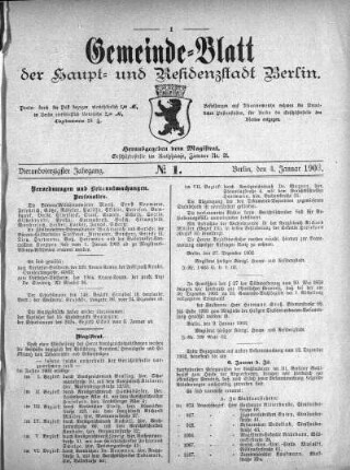1903,1: No. 1, 4. Januar 1903
