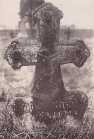 Grabkreuz 1770?