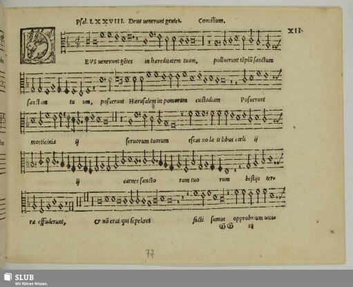 XII. Conseil, Jean: Deus venerunt gentes