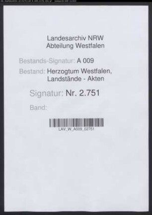Landtagsprotokoll (Konzept)