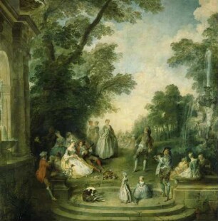 Tanzbelustigung im Schlosspark