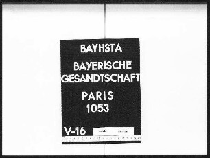 Die Gesuche von bayerischen Staatsangehörigen, ehemals französischen Soldaten, um Verleihung der Sankt Helena Medaille darin Einzelfälle (Namen nur im Register verzeichnet)