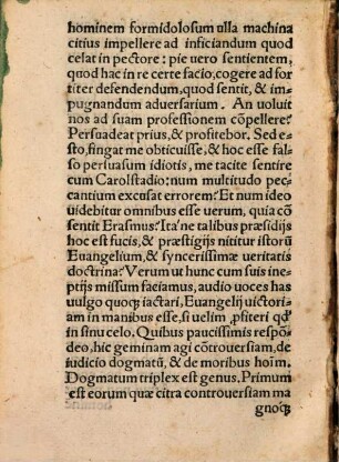 Detectio praestigiarum cuiusdam libelli germanice scripti ... cum hac inscriptione Erasmi et Lutheri opiniones de Coena domini