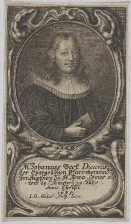 Bildnis des Johann Beck