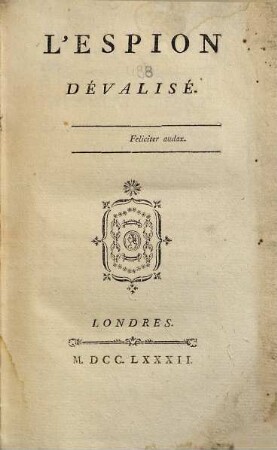 L' espion dévalisé