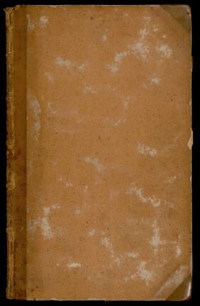 Manual 1791, Göttingen, 1791