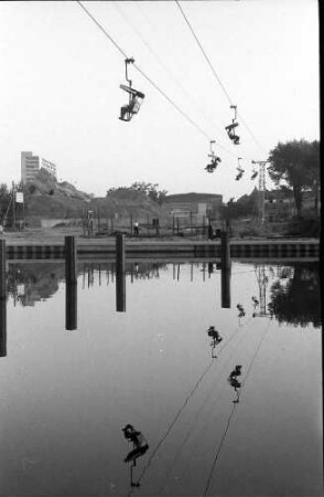 Berlin: Landwehrkanal mit Sesselbahn