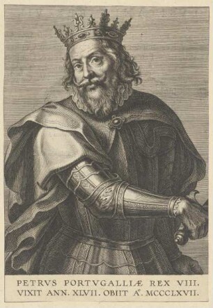 Bildnis von Petrvs I., König von Portugal