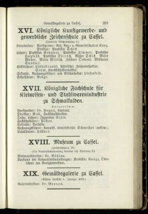 Königliche Fachschule für Kleineisen- und Stahlwarenindustrie zu Schmalkalden