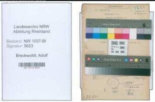 Entnazifizierung Adolf Breckwoldt , geb. 06.05.1898 (Zimmermann)