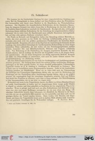 IX. Schlußwort