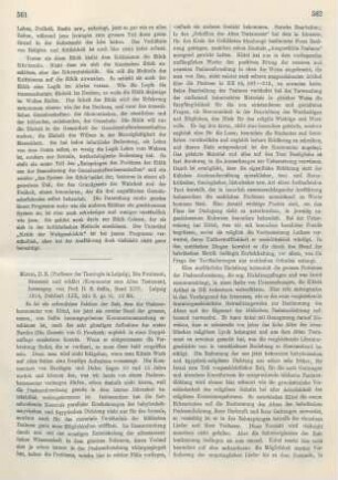 561-563 [Rezension] Kittel, Rudolf, Die Psalmen