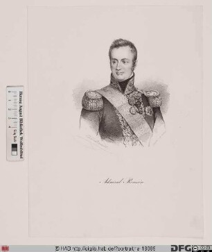 Bildnis Albin-Reine, baron de Roussin