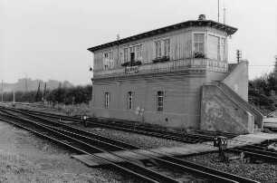 Stellwerk (Massivbau); Glauburg, Bahnhofstraße