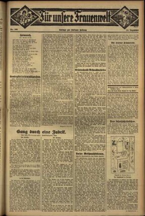 Zweite Ausgabe vom Donnerstag, den 13. Dezember 1934.