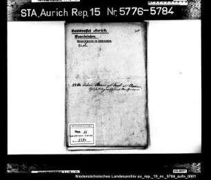 Hausierkonzessionen und -gesuche: Witwe Steinert aus Aachen, Schaustellerin