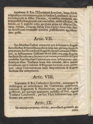 Artic. IX.