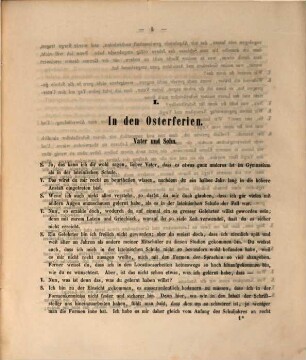 Was wir treiben : aus den Gegenständen des Gymnasial-Unterrichts ; Einladungs-Schrift zu den Schluss-Feierlichkeiten des Jahres 1861/62 an der Königlichen Studien-Anstalt zu Bayreuth