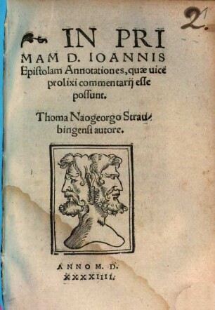 In primam Johannis epistolam annotationes