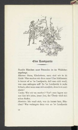 Eine Landpartie