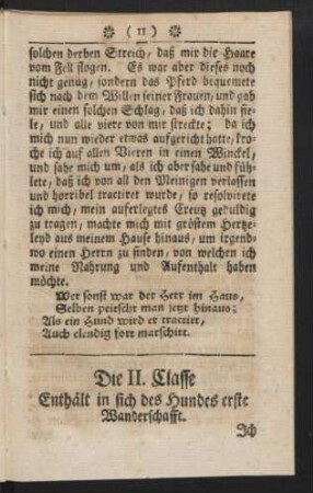 Die II. Classe
