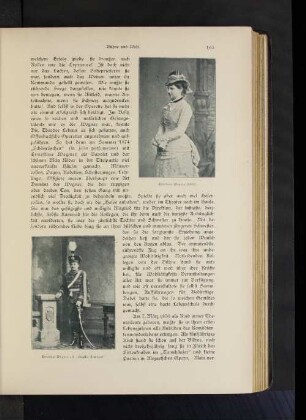 Ernestine Wegner als "jüngster Leutnant"