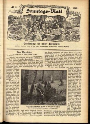 Ausgabe vom Sonntag, den 14. März 1909.