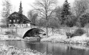 Mittelherwigsdorf-Scheibe. Ehem. Felsenmühle