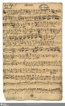 Soprano. [nur No. 12 Aria]