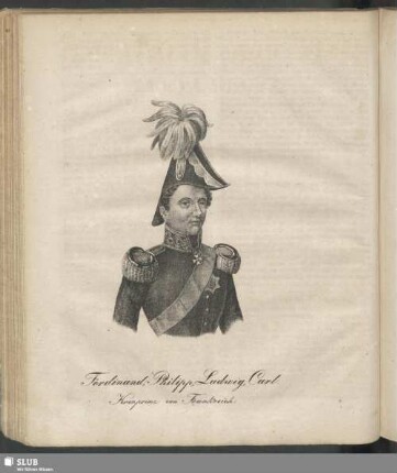 Ferdinand, Philipp, Ludwig, Carl. Kronprinz von Frankreich