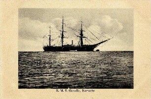 Kriegsmarine - SMS "Gazelle", Gedeckte Korvette