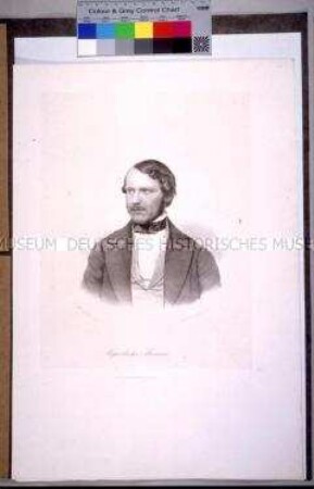 Porträt des Abgeordneten Gustav Mevissen