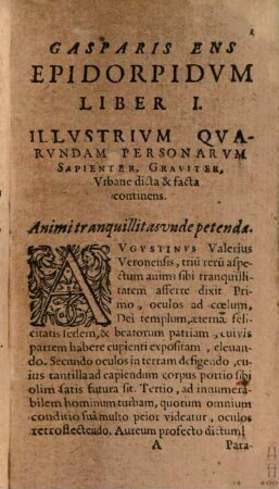 Epidorpides : libri II