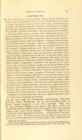 Chapter VIII. The clans petition to see the young Raja ...