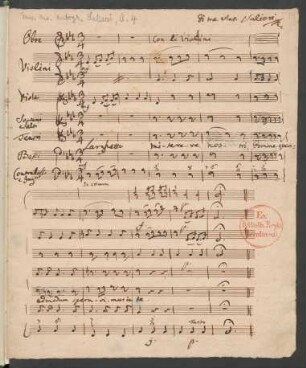 Miserere nostri Domine; Coro, orch, org; Es-Dur