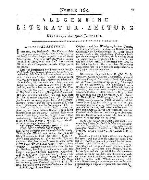 Ueber die wichtigste Kirchenstrafe, die Exkommunikation. Prag: Widtmann 1785