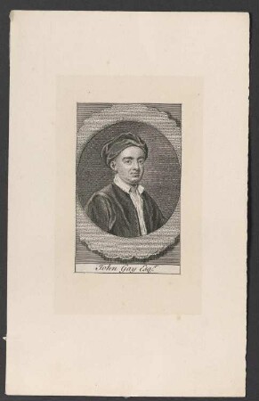 Porträt John Gay (1685-1732)