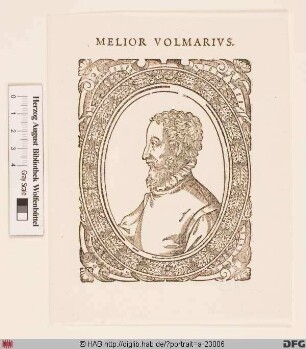 Bildnis Melchior Rufus Volmar