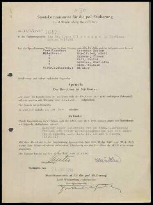 Klarmann, Franz, Dr.