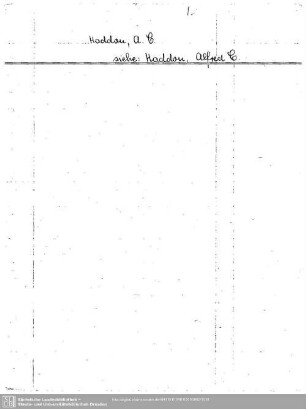 Haddon, A.