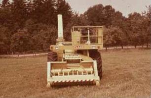 Fotografie: Erntetechnik, Feldhäcksler selbstfahrend, Pickup