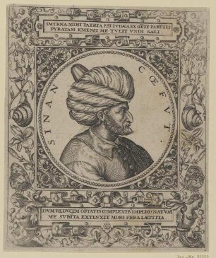 Bildnis des Sinan Coefvt