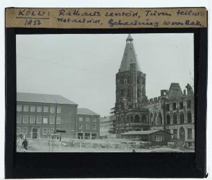Köln, Rathaus,Köln, Ratsturm,Köln, Rathausvorhalle