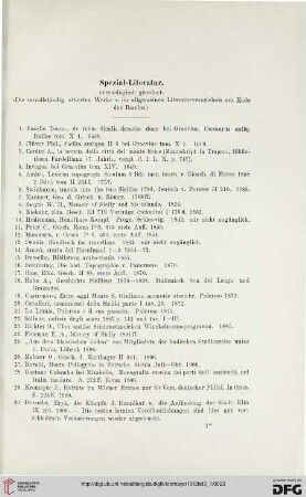 Spezial-Literatur