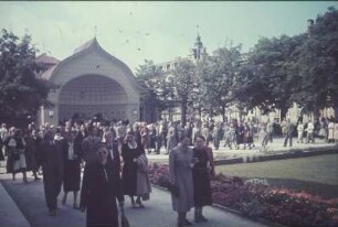 Bad Wörishofen. Kurpark. Kurkonzert im Pavillon