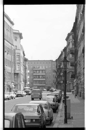 Kleinbildnegativ: Schenkendorfstraße, 1977